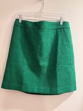 JCrew Kelly Green Mini Skirt with Tags